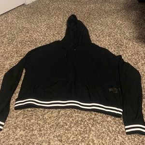 M Fabletics crop Hoody with mesh